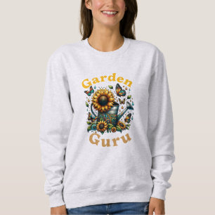 Garden Guru Waters Can Garden Cendres Sweatshirt