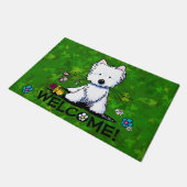 Garden Helper Westie Doormat Deurmat (Schuin)