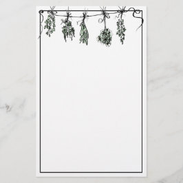 Garden Herbs | botanische tuin Briefpapier