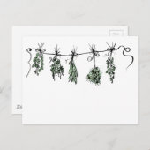 Garden Herbs Briefkaart (Voorkant / Achterkant)