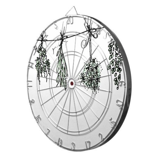 Garden Herbs Dartbord (Voorkant Rechts)
