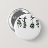 Garden Herbs Ronde Button 5,7 Cm (Voorkant /achterkant)