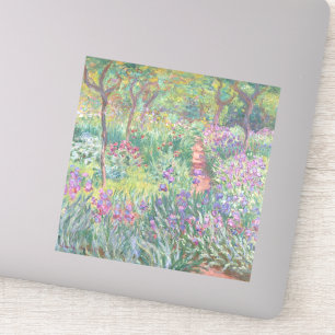 Garden in Giverny door Claude Monet Sticker