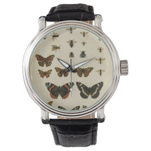 Garden Insects van Vision Studio Horloge