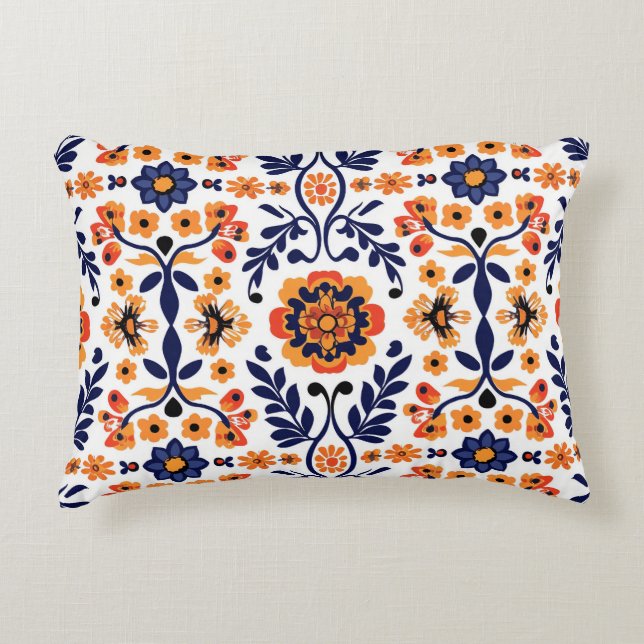 Garden-Inspired Delight Accent Pillow Accent Kussen (Voorkant)