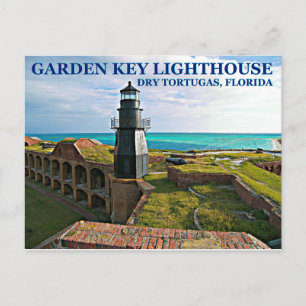 Garden Key Lighthouse, Dry Tortugas, Florida Briefkaart