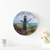 Garden Key Lighthouse, Dry Tortugas Florida Clock Grote Klok (Huis)