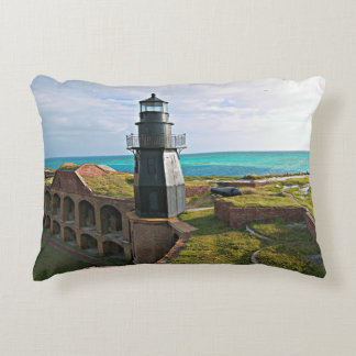 Garden Key Lighthouse, Dry Tortugas Florida Decoratief Kussen