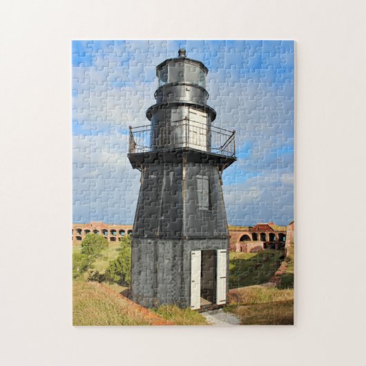 Garden Key Lighthouse, Dry Tortugas Florida Legpuzzel (Verticaal)