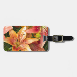 Garden Lilies Bagagelabel