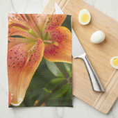 Garden Lilies Theedoek (Quarter Fold)