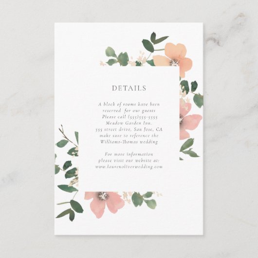 Garden Love Details Kaart (Voorkant)