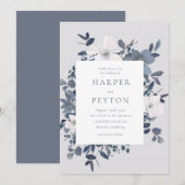 Garden Love Faire-part de mariage (Devant / Derrière)
