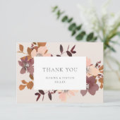 Garden Love Flat Carte de remerciements (Debout devant)