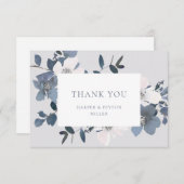 Garden Love Flat Carte de remerciements (Devant / Derrière)