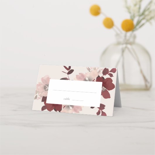 Garden Love Place Card (Voorkant)