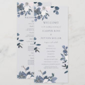 Garden Love Wedding Programma (Voorkant / Achterkant)