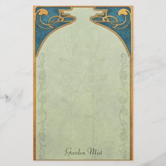 Garden Mist - Deco Stationery Briefpapier (Voorkant)
