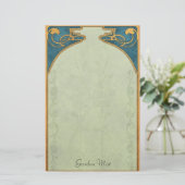 Garden Mist - Deco Stationery Briefpapier (Staand voorkant)