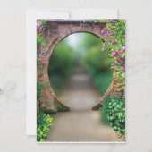 GARDEN MOON GATE CARTE (Devant)