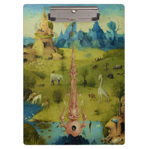 Garden of Eden - Hieronymus Bosch Klembord