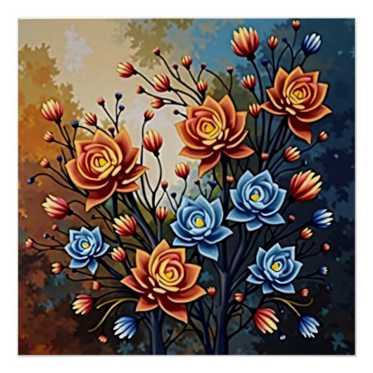 Garden of Eternal Lights Perfect Poster (Voorkant)