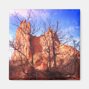 Garden of the Gods Colorado Park Foto  Magneet