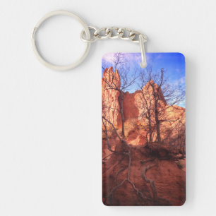 Garden of the Gods Colorado Park Foto Sleutelhanger