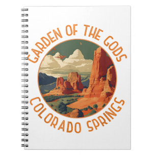 Garden of the Gods Colorado Springs Vervuild Cir Notitieboek