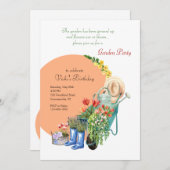 Garden-partij Kaart (Voorkant / Achterkant)