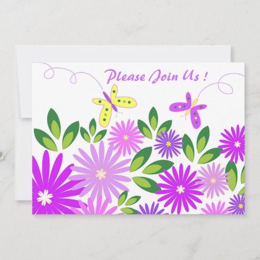 Garden Party - Invitation (Devant)