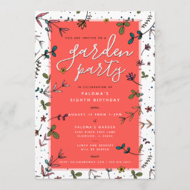 Garden Party Kaart