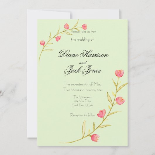 Garden Party Kaart (Voorkant)