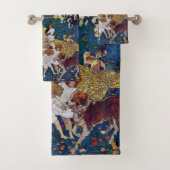 Garden Party with Dog & Cat, Jessie Willcox Smith Bad Handdoek (Insitu)