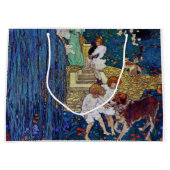 Garden Party with Dog & Cat, Jessie Willcox Smith Groot Cadeauzakje (Voorkant)