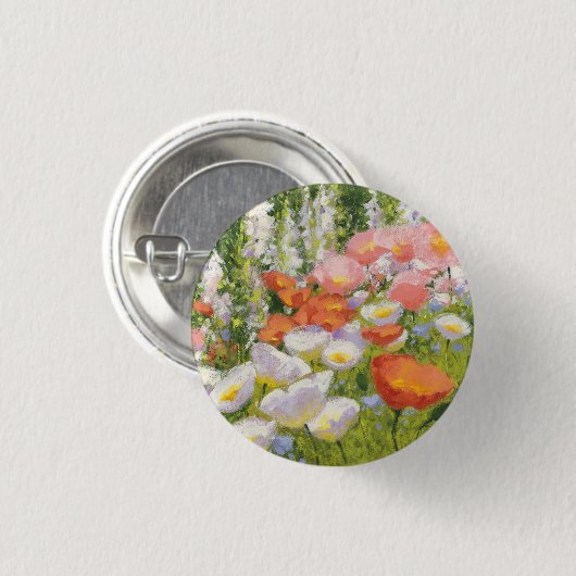 Garden Pastels Ronde Button 3,2 Cm (Voorkant /achterkant)