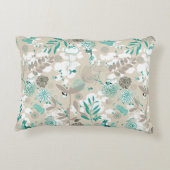 Garden Pattern Accent Kussen (Achterkant)