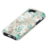 Garden Pattern Case-Mate iPhone Case (Onderkant)