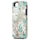 Garden Pattern Case-Mate iPhone Case (Achterkant Links)