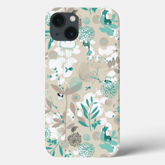 Garden Pattern Case-Mate iPhone Case (Achterkant)
