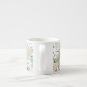 Garden Pattern Espresso Kop (Achterkant)