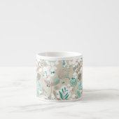 Garden Pattern Espresso Kop (Voorkant)