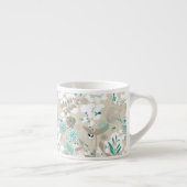 Garden Pattern Espresso Kop (Rechts)