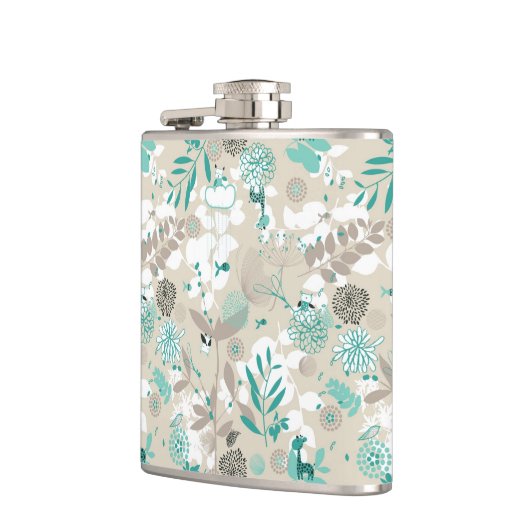 Garden Pattern Heupfles (Links)