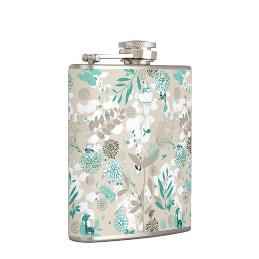 Garden Pattern Heupfles (Rechts)