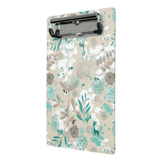 Garden Pattern Mini Klembord (Angled2)