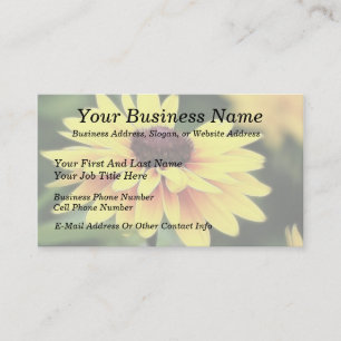 Garden Perfection - Black Eyed Susan Visitekaartje