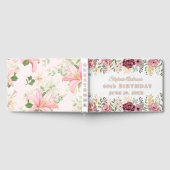 Garden Pink Summer Rose  Floral 60th Birthday Foil (Complet)