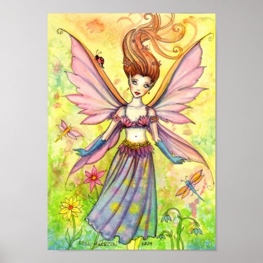 Garden Pixie Fairy Poster (Voorkant)