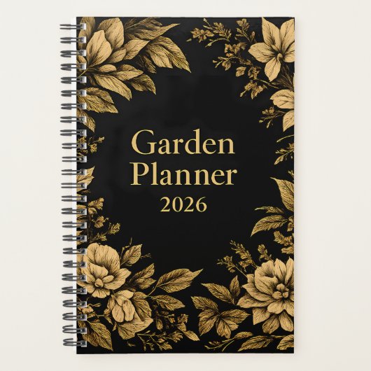 🌿✨ Garden Planner 2026 🖤🌼 (Devant)